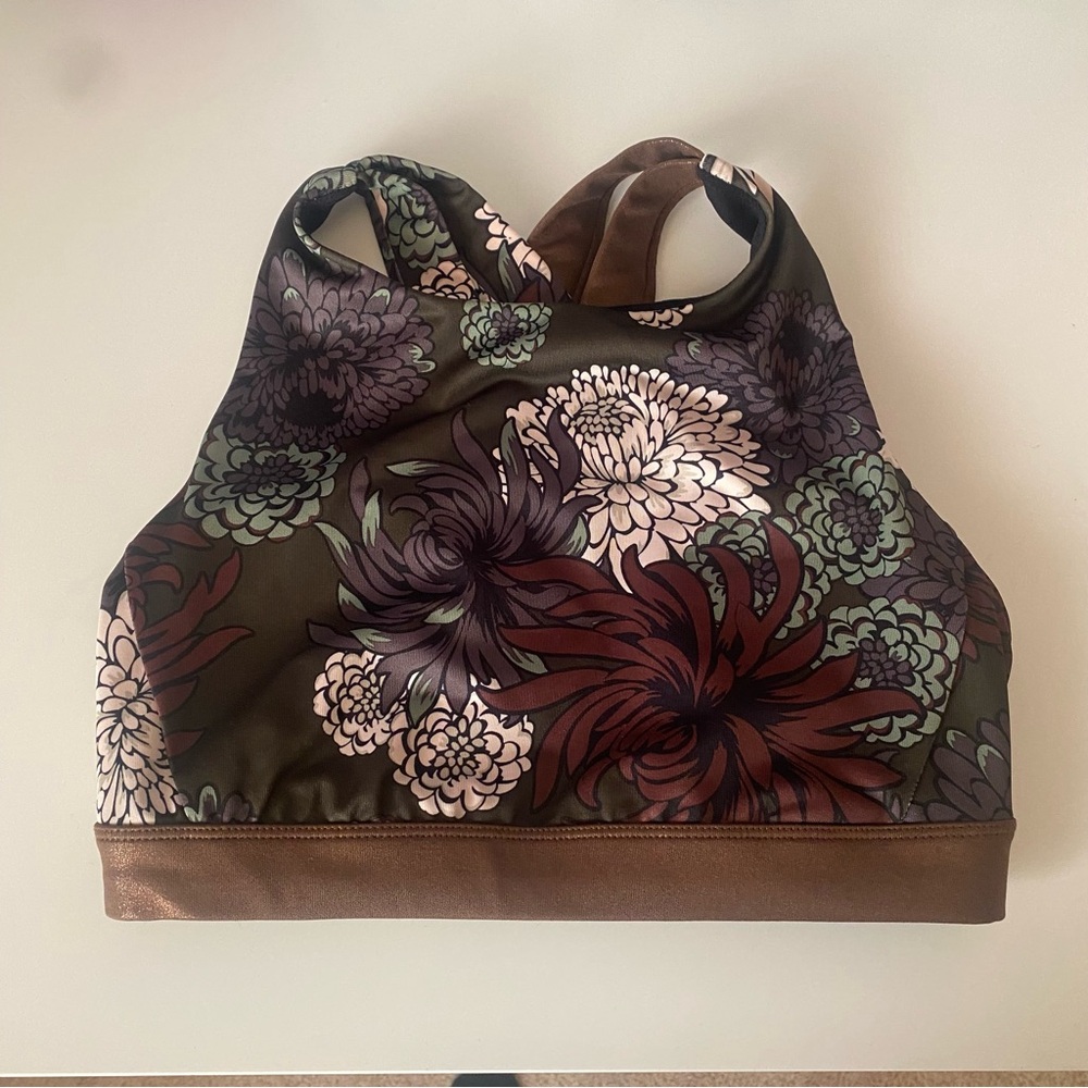 Joy Lab floral sports bra